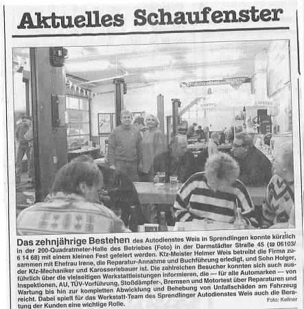 Presse 10 jähriges